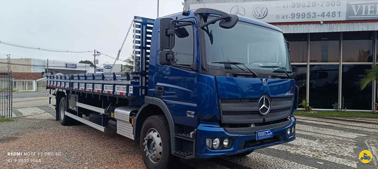 CAMINHAO MERCEDES-BENZ MB 1719 Carga Seca Toco 4x2 Vieira Caminhões CURITIBA PARANÁ PR